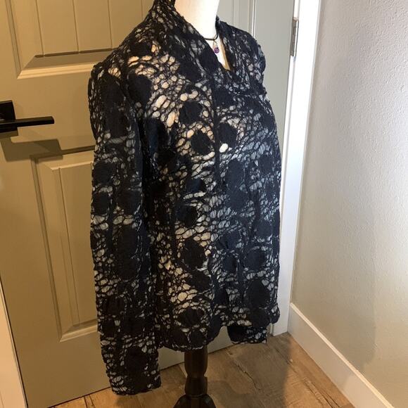 Marianne Kooiman Silk Blend Wrap Jacket - Picture 2 of 15